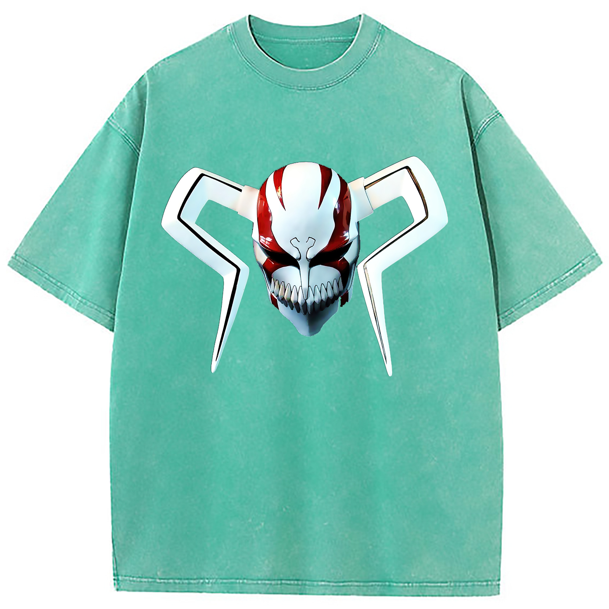 （画像用） ブリーチ 黒崎一護（くろさき いちご）BLEACH Kurosaki Ichigo 綿100% ヴィンテージ風 半袖Tシャツ（フロントプリント）